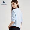 U.S. Polo Assn. Women's Long-Sleeve Pure Cotton Shirt