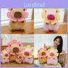 Sunflower Plush Capybara Toys Adorable Cartoon Girl Kid Holiday Dolls Gifts