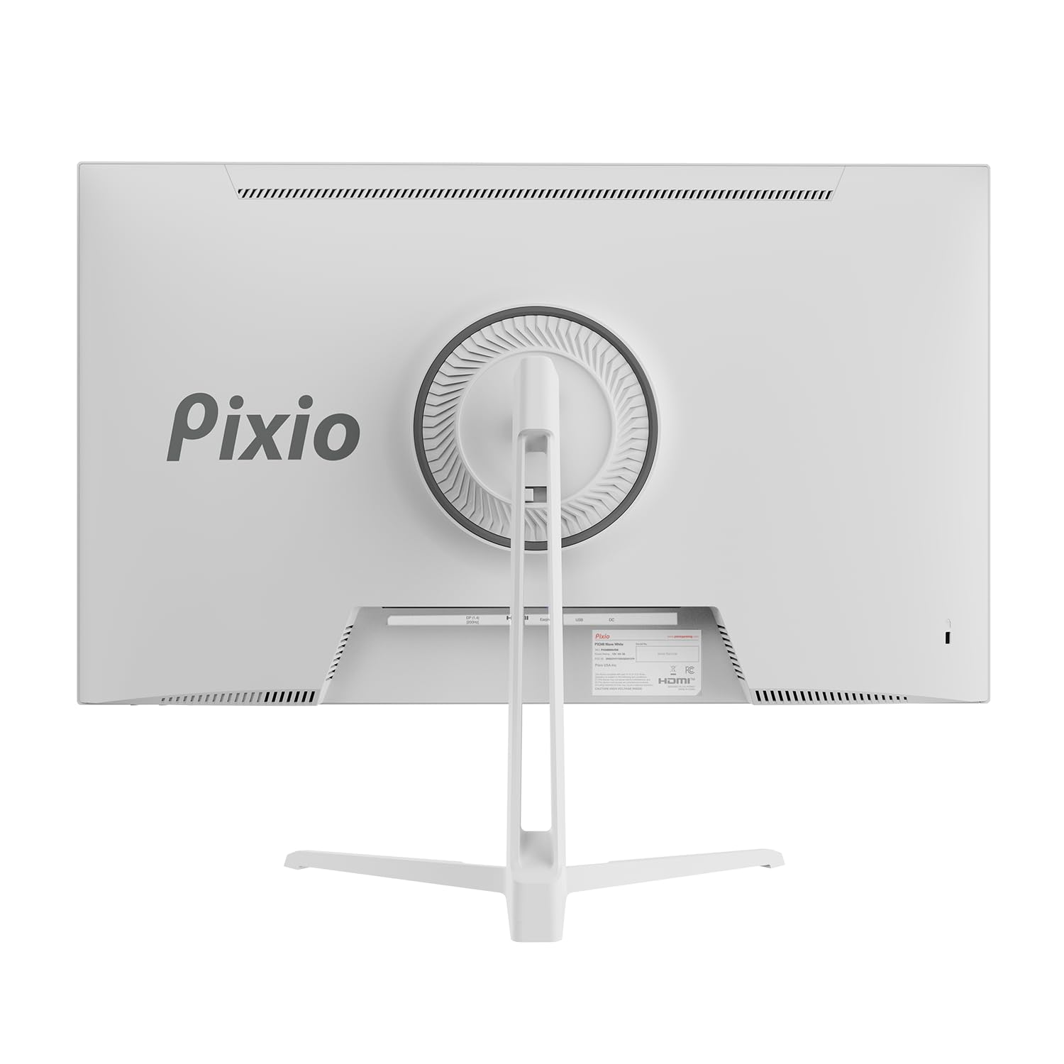 Pixio PX248 Wave White（2） Monitor do gier Pixio PX248 Wave White Biały calowy głośnik