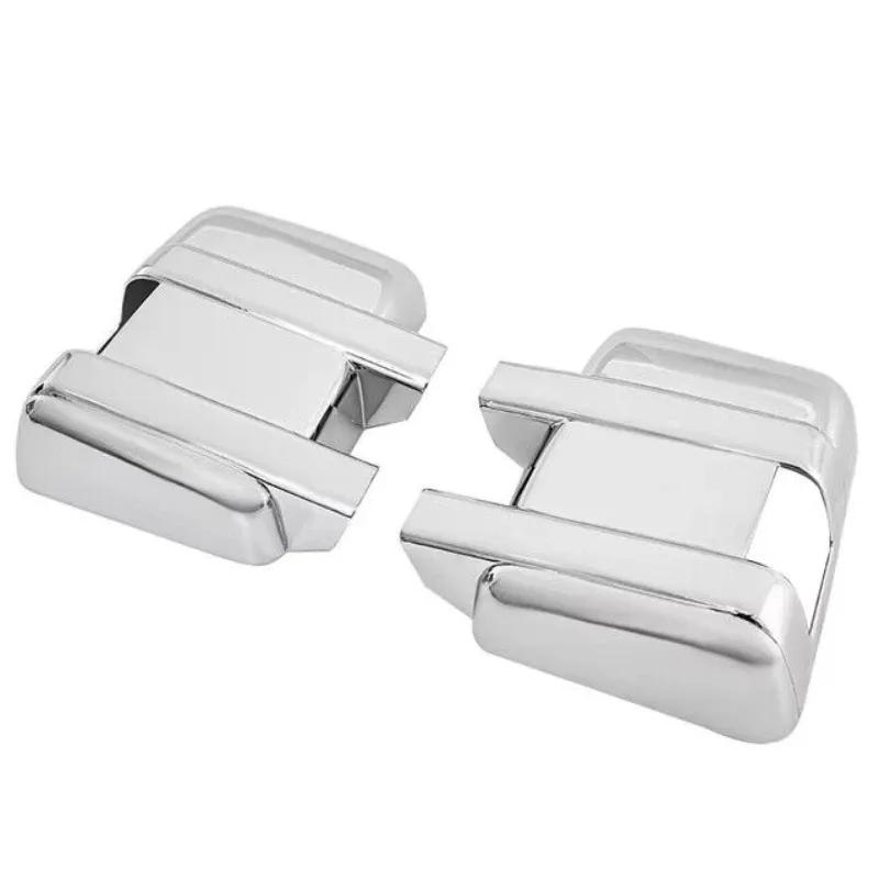 For 2008-2016 Ford F250 F350 SuperDuty ABS Car Rearview Side Mirror Cover Wing Cap Exterior Door Trim Adhesive Sticker Parts