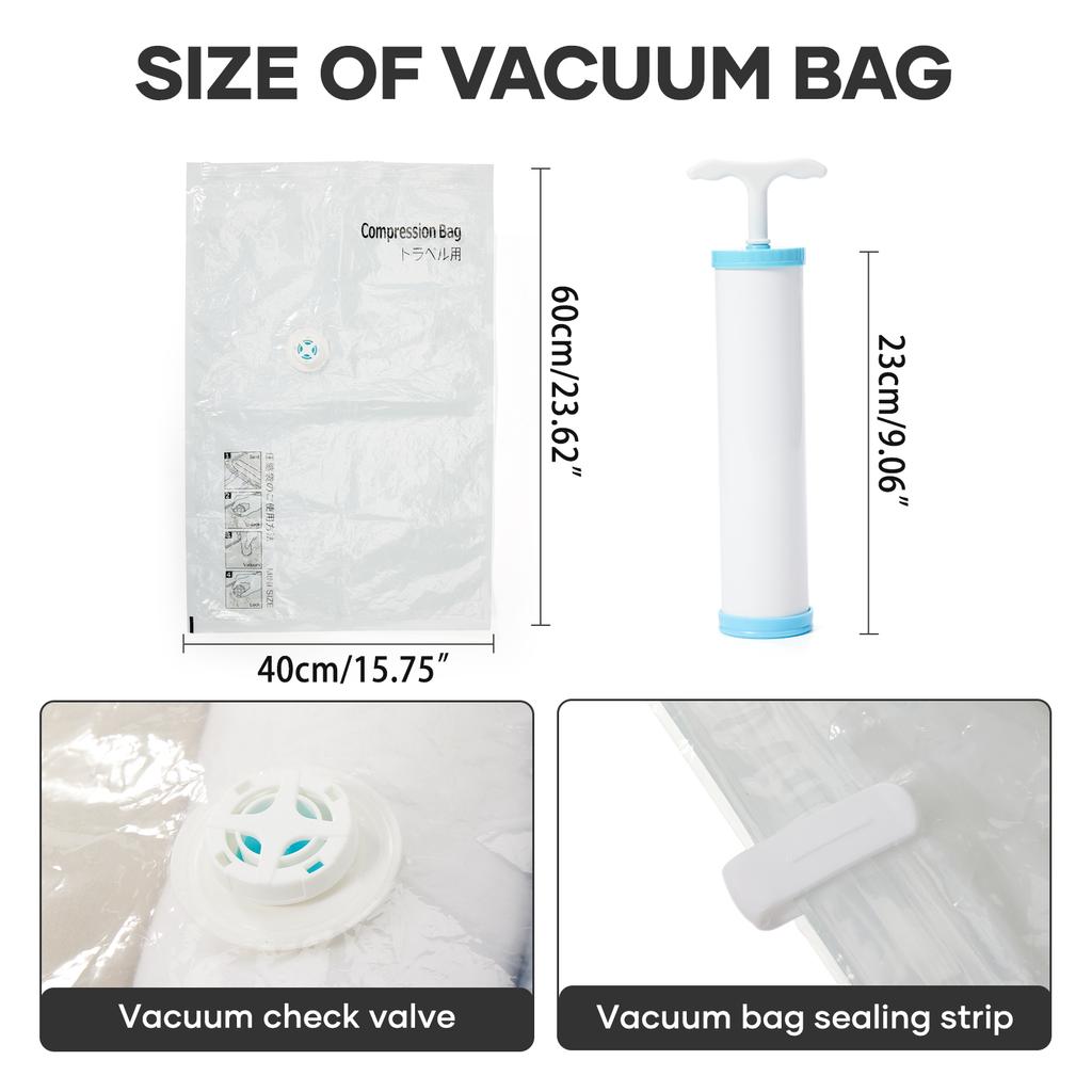 Cabin Bag Underseat Travel Backpack, Women Mens Outdoor Backpack with Vacuum Bags Pump Carry-on Backpack, Cabin Luggage 40x30x20