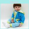 Charming Silicone Reborn Toddler Boy Doll With Realistic Skin And Hair Texture