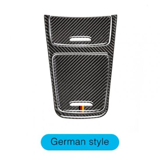Carbon Fiber For Mercedes Benz W176 A Class CLA GLA Center Console Storage Box Panel Trim Cover Sticker Car Interior