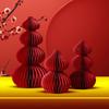 Unique Snake Year Theme Gourd Desktop Decoration Set For Enhancing New Year Atmosphere And Home Decors Taste