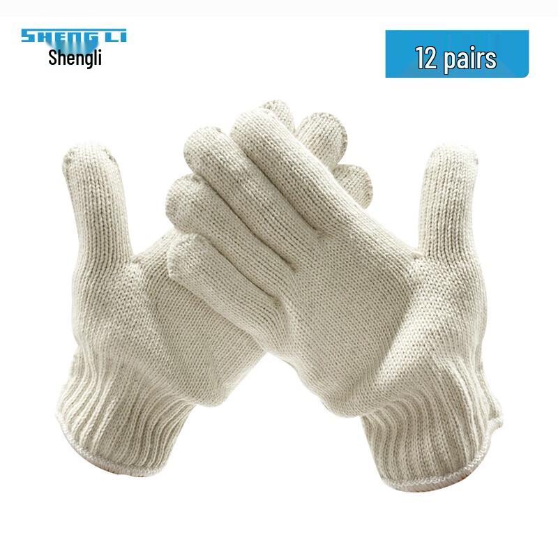 SHENGLI NITEX GX7B900 B-Grade Threaded Work Gloves