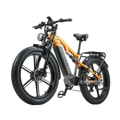 Elektrický bicykel s duálnym pohonom PULUMA PH003 Elektrický bicykel 2*1000W Motor 26-palcové terénne pneumatiky Maximálna rýchlosť 50KM/H 48V20AH Batéria E-horský bicykel