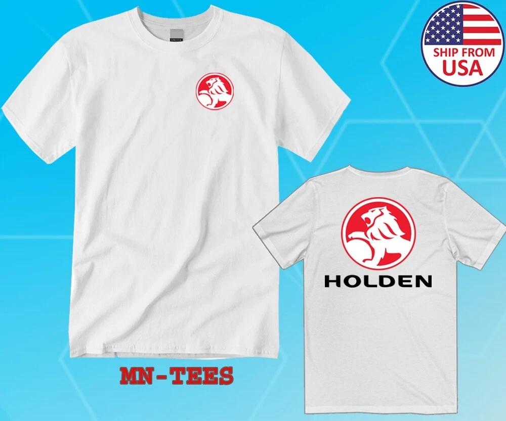 Holden Retro Racing Car White Size S-5XL S