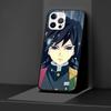 Pokrowiec na Apple Iphone 11 13 12 Mini 14 Pro Max Xr 7 8 + Se 2020 Xs 6 6s Plus 5 5s Czarny silikonowy pokrowiec na telefon Anime Giyuu Tomioka