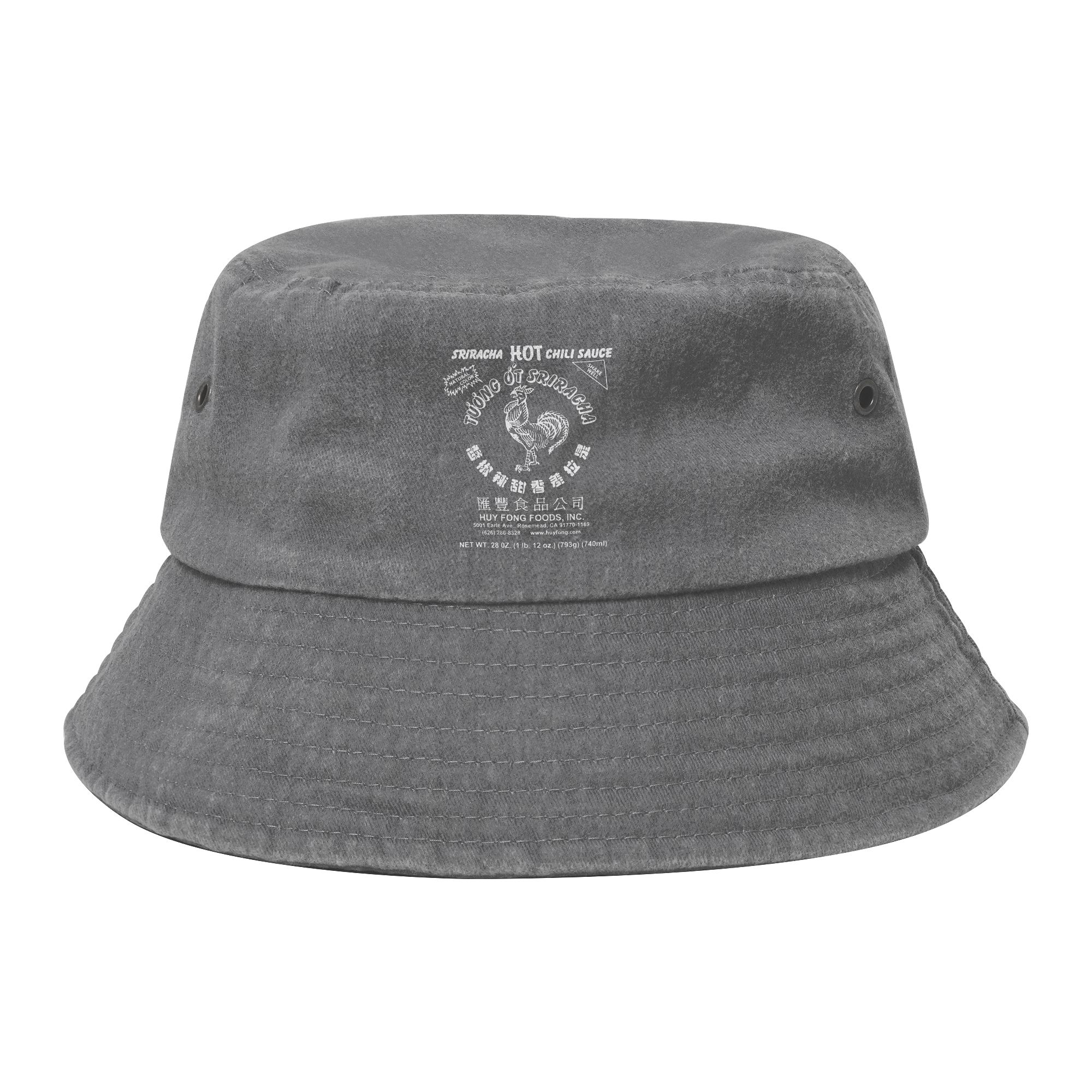 Summer Beach Hatwear Spicy Rooster Sriracha Hot Chili Sauce Bucket Hat Trendy Women Sun Hats Bob Hat Fishing Hat Outdoor Sport One Size