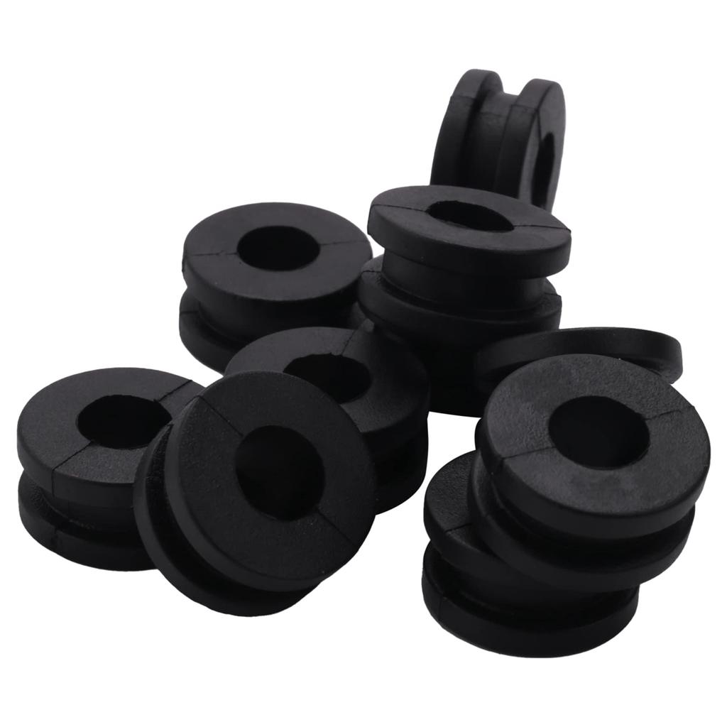 Wresetly 10pcs Rubber Grommets By Fairing For Honda 954 929 600 1000 Suzuki Gsxr Ninja -6R Yamaha Yzf R1 R6