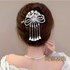 Women's Elegant New Hairpin with Dangling Ornament for Bun Hairstyle