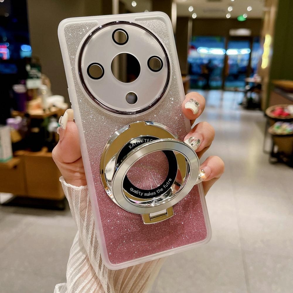 

Для Xiaomi Poco M4 M5 5G Bling Ring Holder Противоударный чехол Блестящий мягкий чехол из ТПУ для Poco X5 X5 Pro F5 For Poco M4 5G