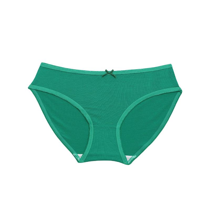 Nahtloser Damen-Tanga in Übergröße mit niedrigem Bund - Reine Baumwolle, Unifarben, Bequem, Hohe Elastizität, Atmungsaktiv.