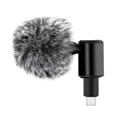 Adjustable Mini Microphone High Sensitivity Sound Pickup Intelligent Noise Reduction Smartphone Camera
