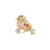 Lovely Birds Butterfly Cat Brooch For Women Pearl Rhinestone Trendy Animal Jewelry Coat Dress Lapel Pins Wedding Party Gifts