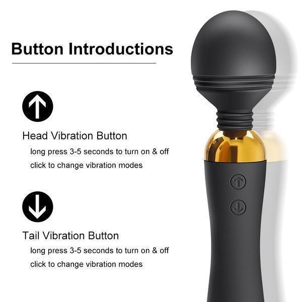 Krachtige AV-vibrator voor vrouwen Magic Vagina Wand Clit Stimulator G-spotmassage Vrouwelijke Masturbator Volwassen seksspeeltje voor vrouwen