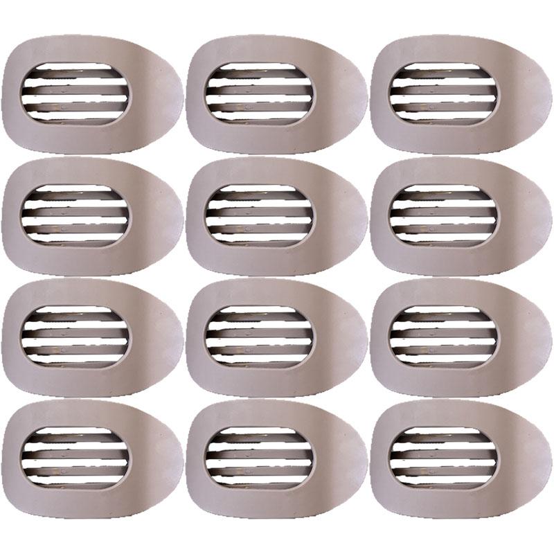Leopard Print Oval Frosted Hair Clip Women's High-end Versatile Duckbill Clip Hair Accessories