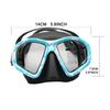 Low Volume Freediving Mask, Tempered Glass Lens Soft Silicone Waterproof Diving Gear for Snorkeling Spearfishing
