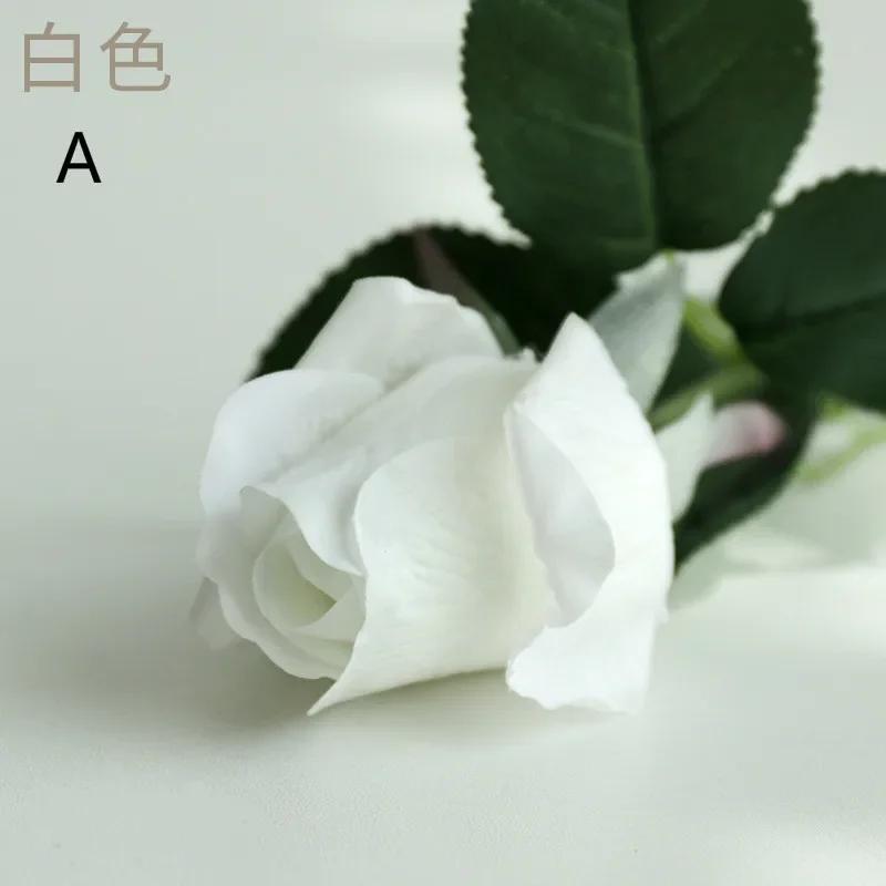 

New Simulated Moisturizing Rose Single Hand-felt Home Decoration Fakes Flower Simulation wholesale