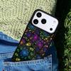Colourful Flower Painting Art Phone Case Cover for IPhone 11 12 13 14 15 16e 17 Pro Max Coque for IPhone 17 Air