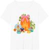 New Princess Pumpkins Fall Princesses and Pumpkin Castle Fashion Casual T-Shirt S-4XL Four Seasons Unisex