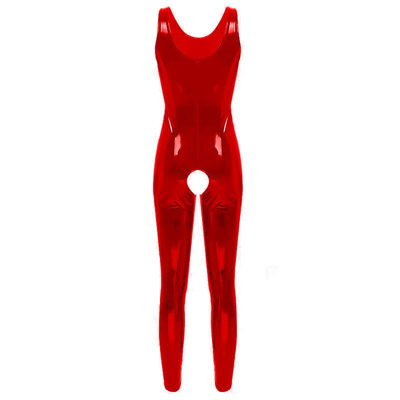 Product, PVC Bright Leather, Sexy Open-file Shaping, Fun Onesie, No Odor, Accurate Size