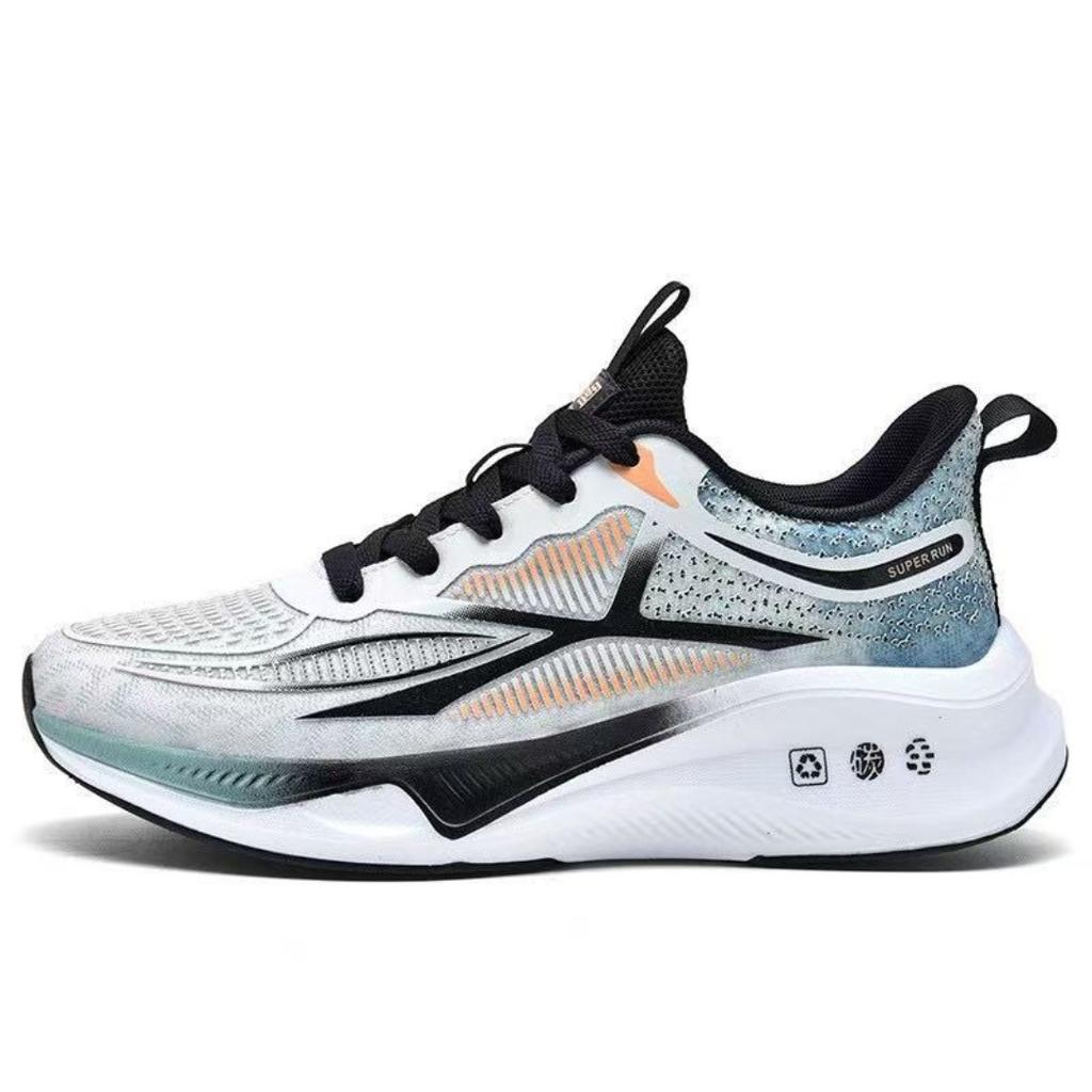 Men'S New Running Shoes, Casual Fitness Rebound Cushioning Sports Shoes, Anti Slip And Wear-Resistant Casual Sports Shoes