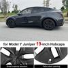 Calotas 19" Preto Fosco para Tesla Model Y 2025-2026 (Conjunto de 4)