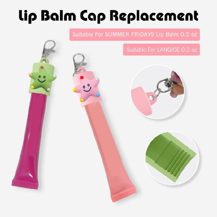 Sturdy Plastic Lipgloss Keychain Accessory Mini Keyring Charm Keychain Attachment For Phone Keys And Bags