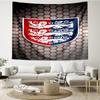 1PC England Football Crest Printed Tapestry Room Decoration Wall Hanging for Living Room Bedroom, dormitory, Birthday and Christmas gifts