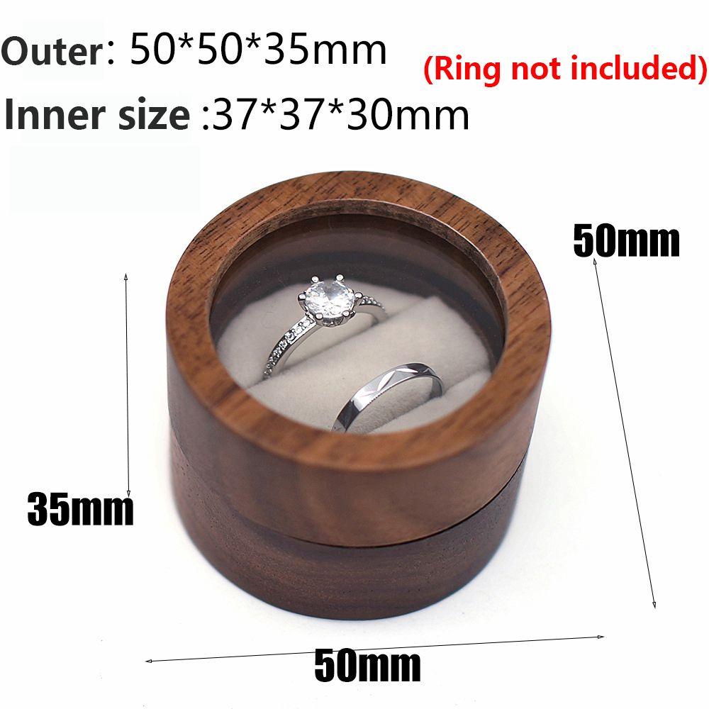 Organizer Jewelry Box Wedding Proposal Ring Bearer Box Ring Box Presentation Box Storage Box