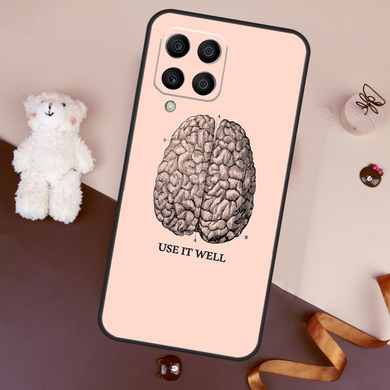 Medical Human Organs Brain Case For Samsung Galaxy M11 M31 M21 M53 M13 M32 M52 M15 M35 M55 M14 M34 M54 M06 M16 M36 M56