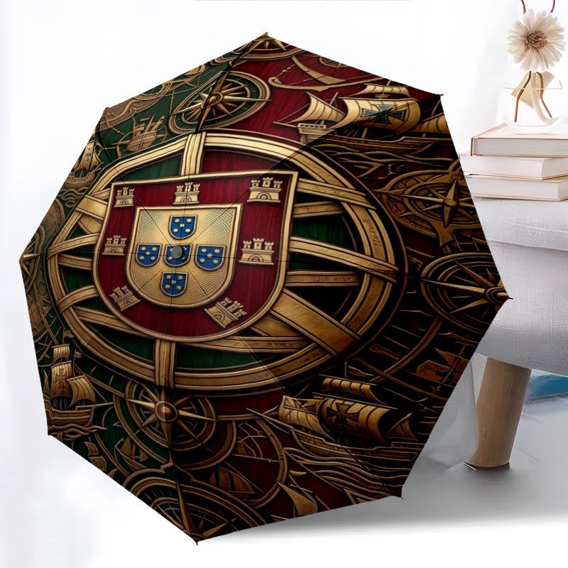 Maritime Heritage Exploration Folding umbrella Portable Suitable for all seasons Gift Umbrella Sun umbrella