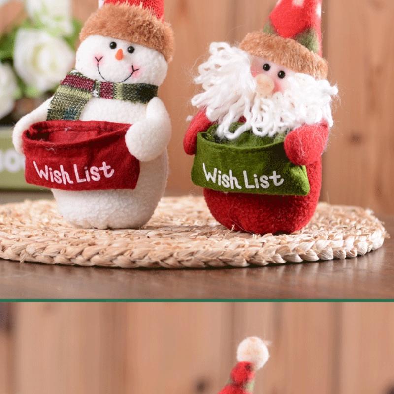 Decoratiuni de Crăciun, Oameni de zăpadă, Moș Crăciun, Păpuși din desene animate, Atmosferă de Crăciun, Decoratiuni și decorațiuni creative pentru cadouri de sărbători