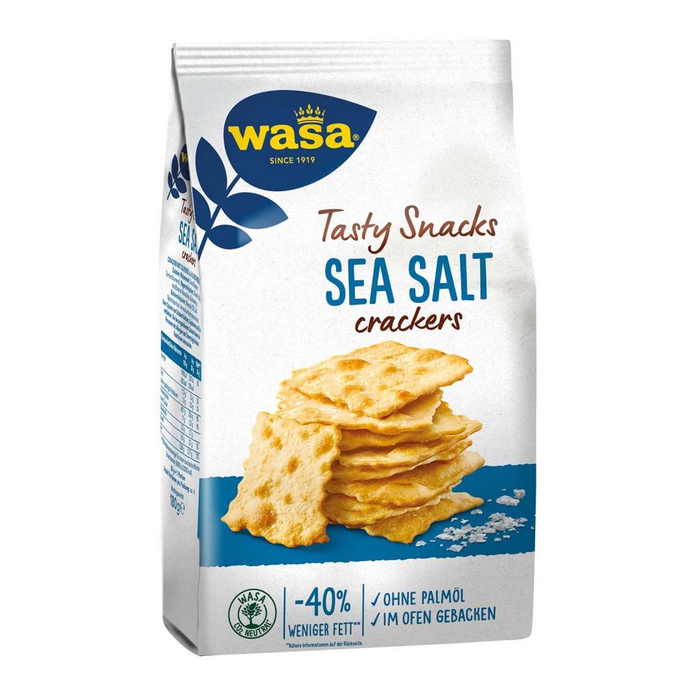 Wasa Cracker`s jūras sāls 180G white