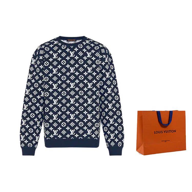Louis Vuitton Lv Monogram Jacquard Crewneck 1A8FHI