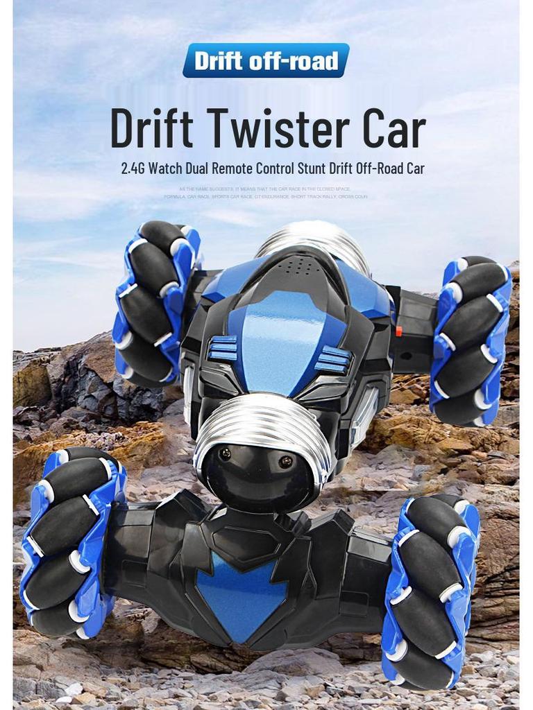 Gesture-Controlled Off-Road RC Stunt Car - Four-Wheel Drive Twisting Electric Climbing Toy