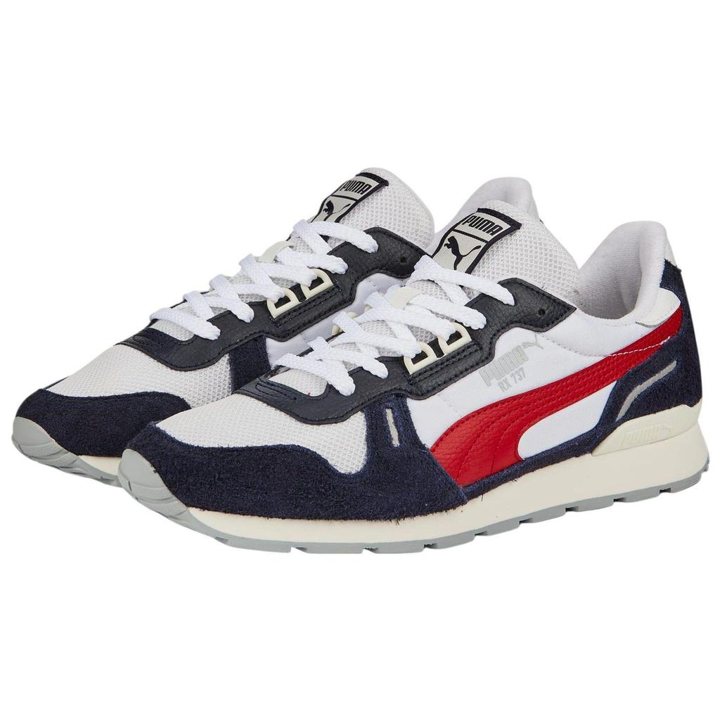 Puma RX 737 New Vintage White Black Red Unisex 387573-02