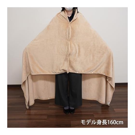 Kakuuri Sangyo New Meyer 3-way blanket supervised by a disaster prevention specialist, single washable, daily use, disaster prevention