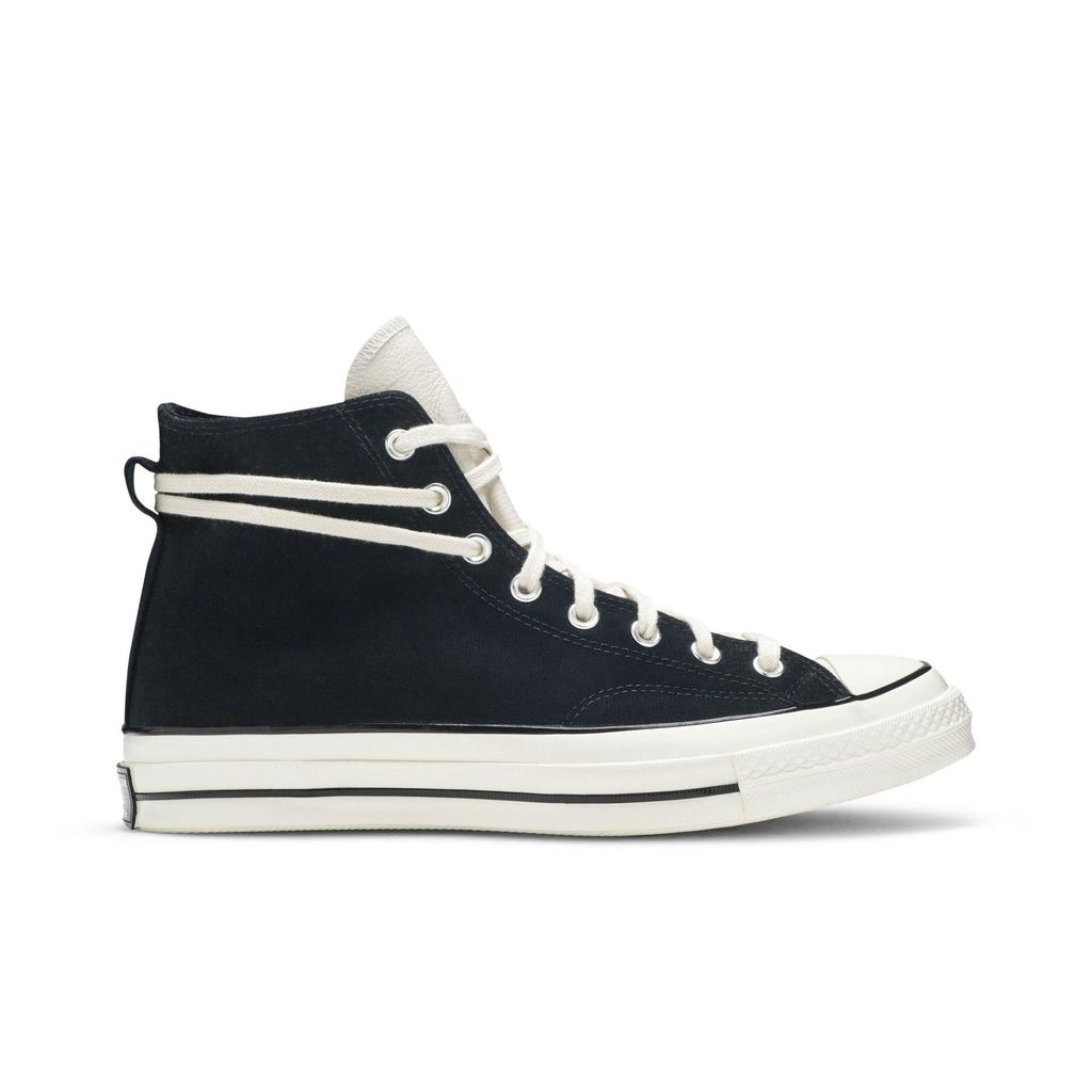 Converse Chuck 70 High 'Black' (Unisex) Black / Egret Canvas Shoes 167954C