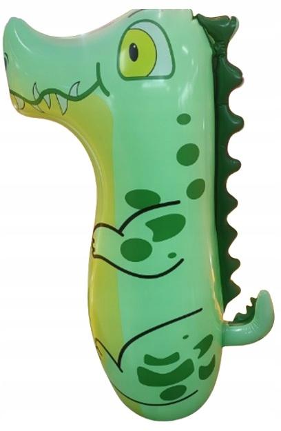 Inflatable bouncer, colorful dinosaur, green, sensory DINO