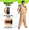 Disguise Ghostbusters Afterlife Halloween Costume, 2-Piece Full Body Set for Adults, Sizes M, XL, and XXL (120269) [Parallel Import]