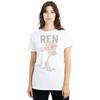Ren & Stimpy Unisex Vuxen College T-shirt