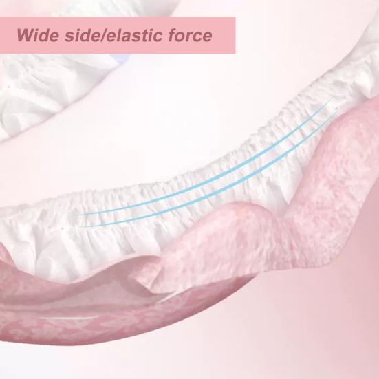 10Pcs Stretchy Dog Diapers with Tail Hole Super Absorbent Leak-proof Female Puppy Diapers for Incontinence Heat Period Training