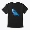 Abstract Looking Budgie T Shirt Made In the USA Size S To 5XL