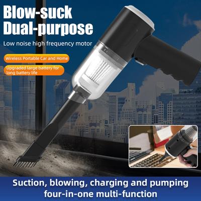 Car Cleaning, High-power Mini Charging, Multifunctional Blowing, Suction, Lighting, Handheld Small Car Vacuum Cleaner