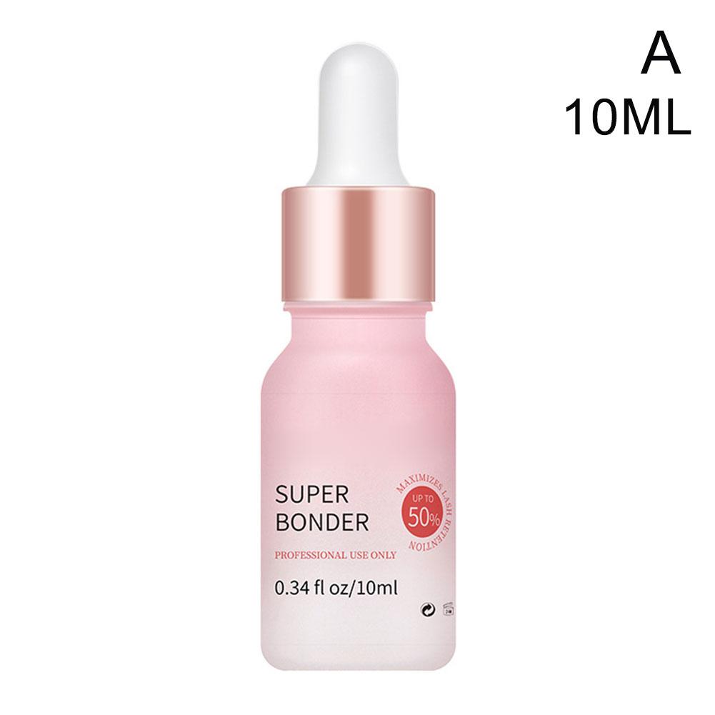 

10 мл 15 мл Супер бондер для ресниц для наращивания ресниц Сушка ресниц Стойкий Быстрый Клей Долговечный S7M9 pink -10ml