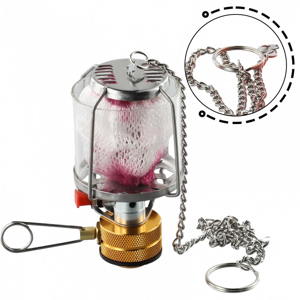 Gas Lantern Tent Accessories Without Mantles Camping Lantern