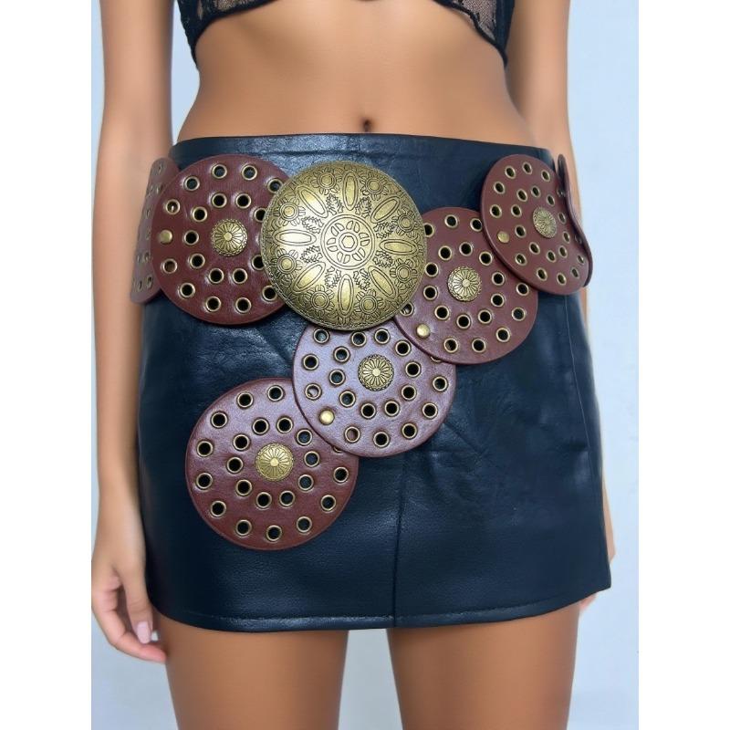 

Коллекция уникальных поясных ремней в западном стиле с полыми прорезями, резными барочными и ретро американскими поясными ремнями 108CM