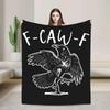 FCAWF Rooster Chef I Am Cooking Plush Blanket Flannel Throw for Couch Bed Soft Quality Bedspread Gift